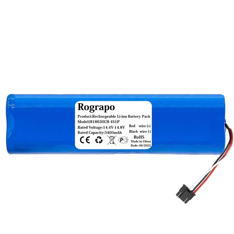 New 14.8V 3400mAh Robot Battery For Cecotec CONGA 3290 3390 3490 3590 3690 3790 3890 Robotic Vacuum Cleaner