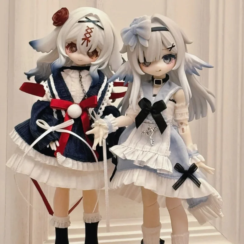 

В наличии: Оригинальная коллекционная шарнирная кукла BJD Meki Final Blessing Bl Series 1/8 в стиле аниме, модель-игрушка в слепой коробке