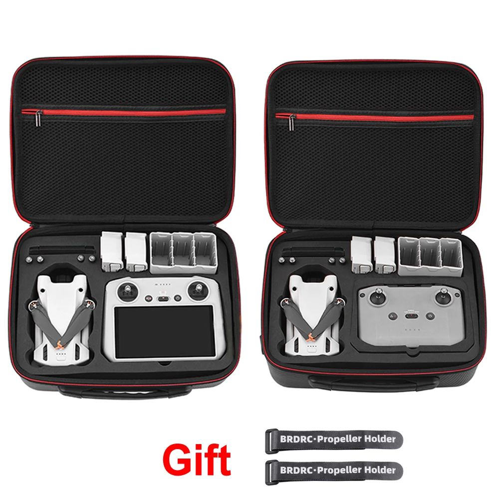 Saco de armazenamento para controle remoto Battery Drone, Mala de transporte, Body Handbag, Hélice para DJI Mini 3 Pro, Acessório