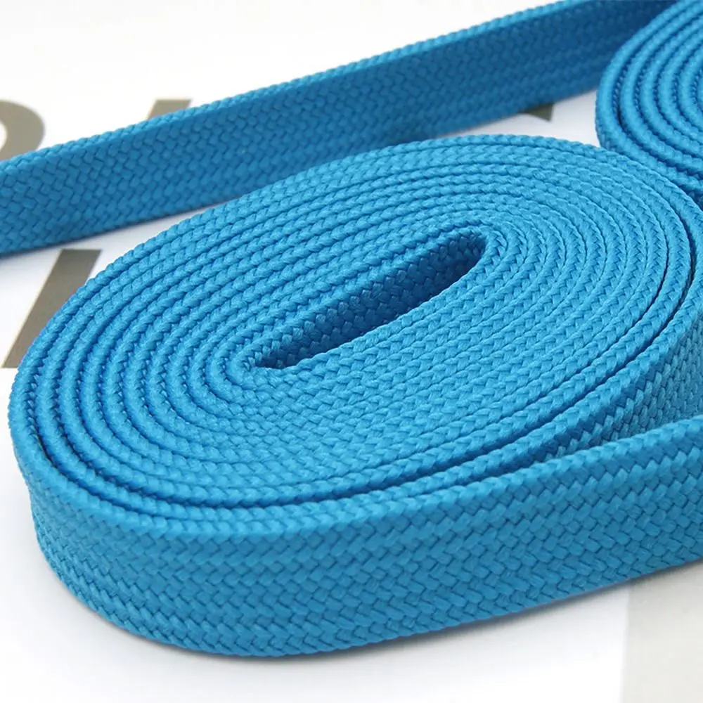 

Practical Solid Color Braided Shoelace 120cm All-match Sneakers Laces Shoes Accessories Flat Shoestring Women Men