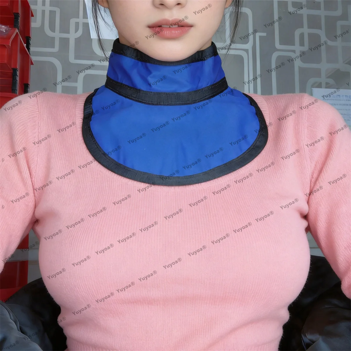 1pc Dental Radiation Protective Lead Collar 0.35/0.5/0.7mmpb X-Ray Protective Thyroid Scarf