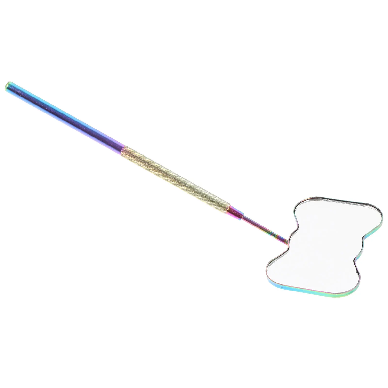 

Anti-Fog Eyelash Extension Mirror Metal Lash Handheld Mirror for Makeup Application and Professional Eye Beauty