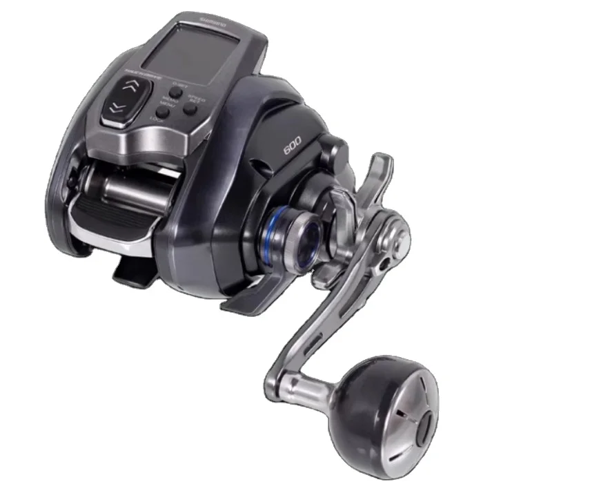 Electric Reel for Deep Sea Fishing with Metal Wheel Spinning Technique for Fake Bait Rigs
