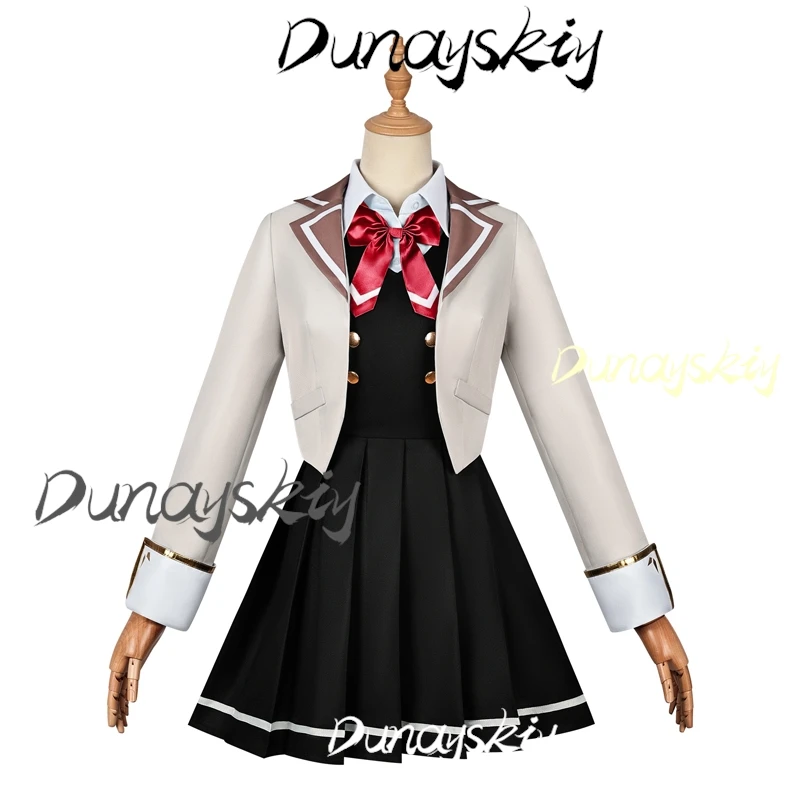 Yuki Suou Cosplay Costume Wig Anime Alya Sometimes Hides Her Feelings in Russian School Uniform Suit For Women Girl Customized