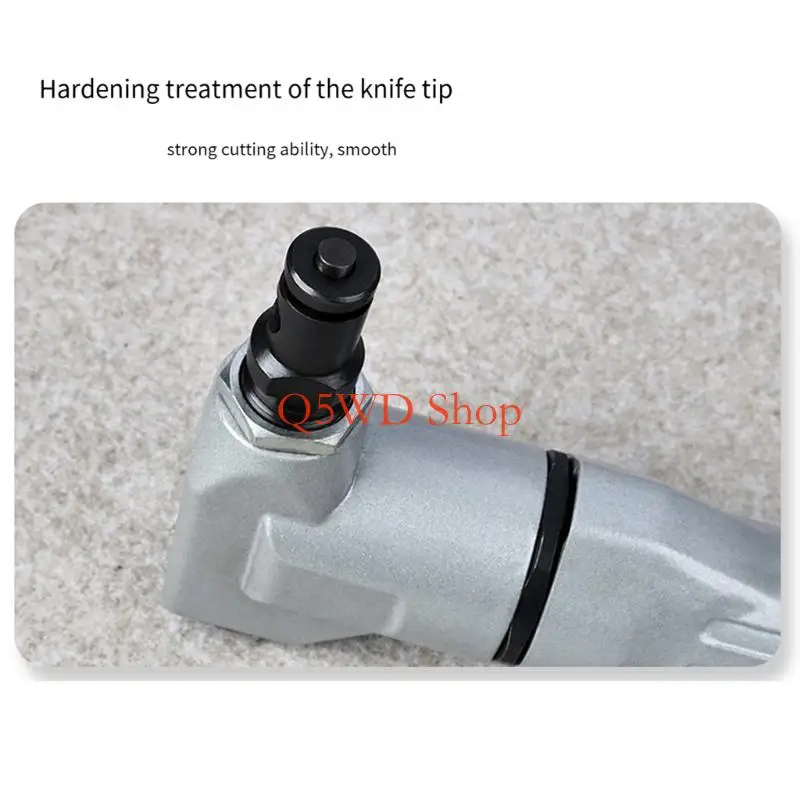 Q5WD Pneumatic Air Punching Scissors, Air Impact Nibbler Shears Cutter 2800RPM