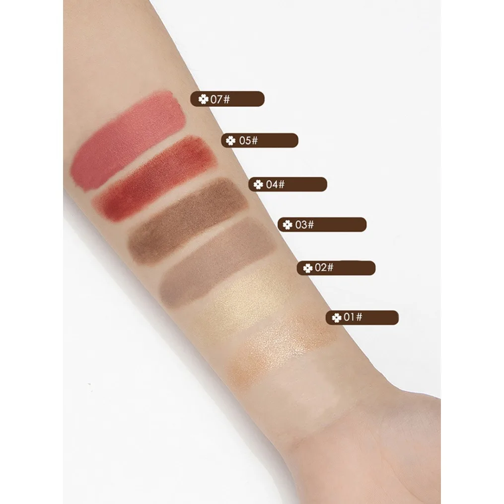 Private Label Custom Logo Highlighter Stick Brightening Skin Tone Contouring Waterproof Natural Stereo Concealer Stick Makeup