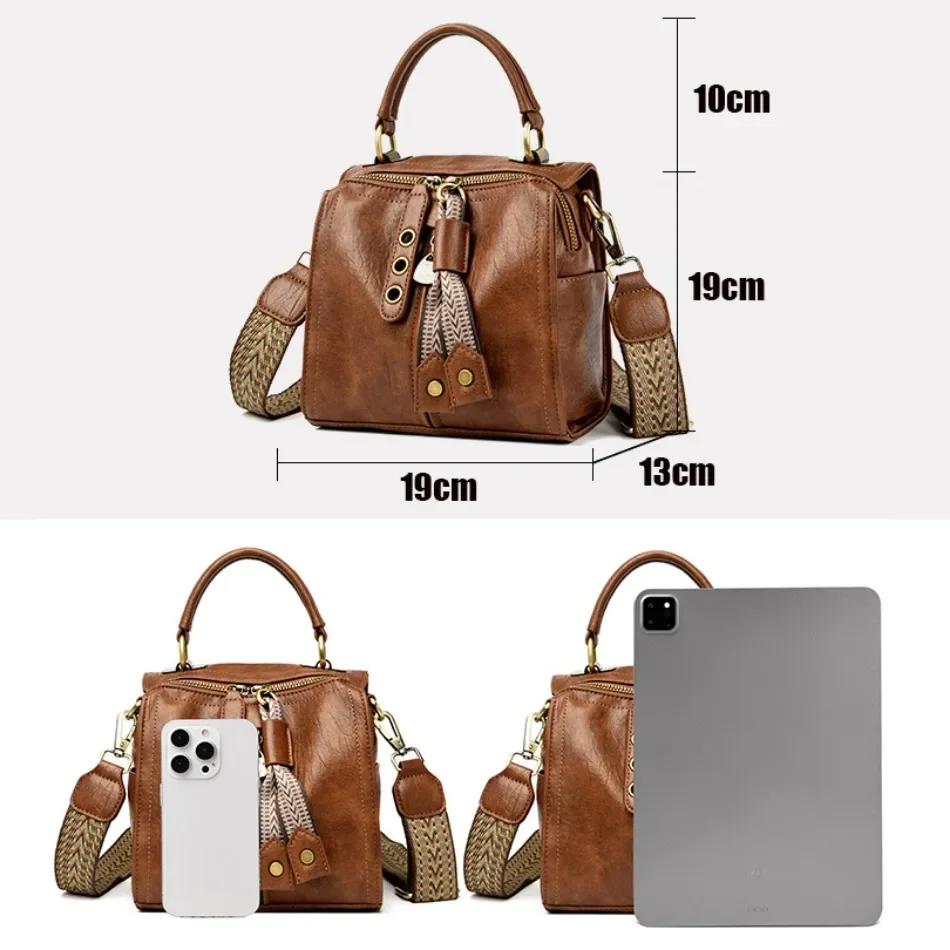 2024 Fashion Trend Soft New Fashion Multifunction WomenHandbags High Quality Leather Women ShoulderBags Designer Female Handbags