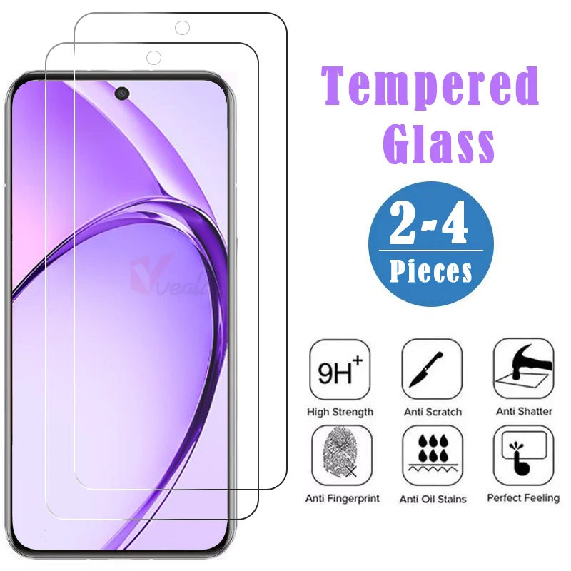 2/3/4 Piece HD Protective Film for Oppo A80 A60 A79 A59 A98 A78 A58 A38 A18 Screen Protector for A97 A77 A57 A17 A77S A57S Glass