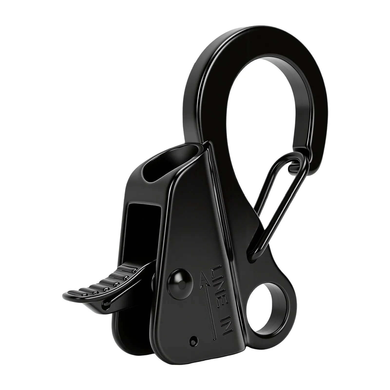 Boat Bumper Adjusters Boat Bumper Clips Adjusters Stainless Steel Adjustable Sliding Rope Hook for 1/4 to 3/8in Ropes Buoy Clips