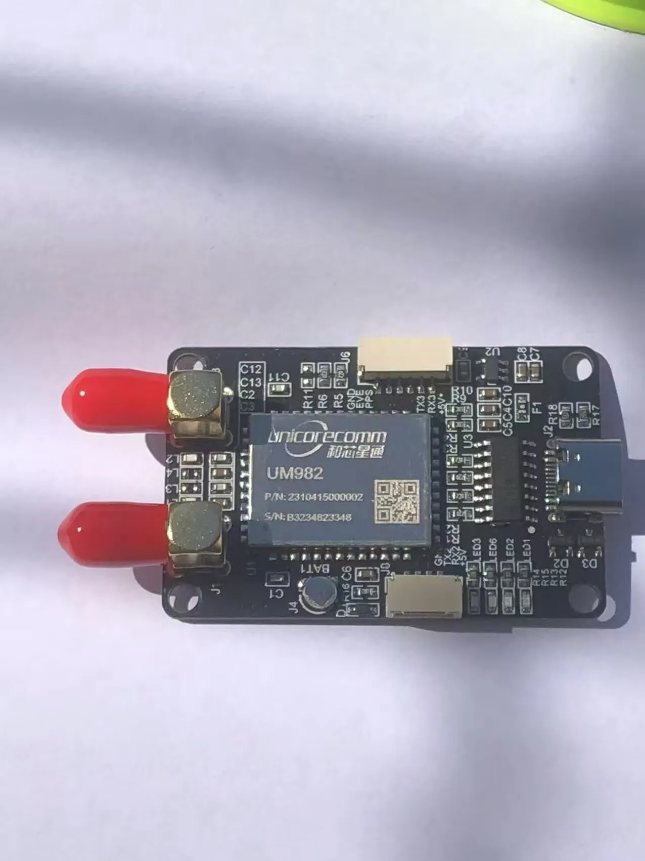 UM982 RTK وحدة تحديد المواقع على مستوى سنتيمتر التفاضلي وحدة الملاحة GPS جهاز استقبال العرض الجديد لوحة ZED-F9P GNSS #5