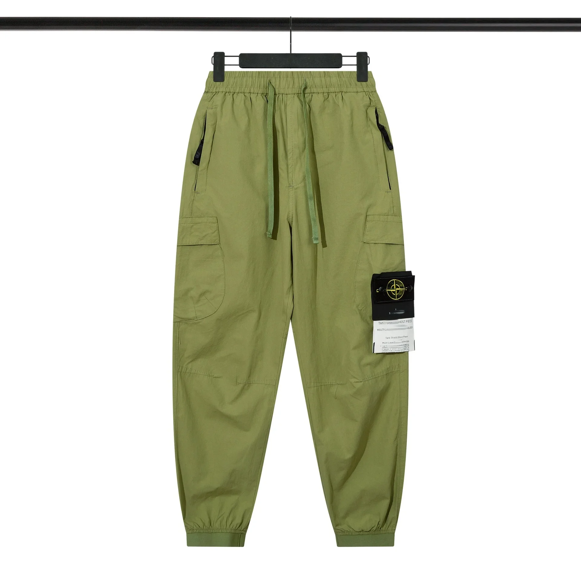 2024 New Men's Casual Trousers Loose-Fit Thin Style European and American Workwear From Cross-Border Trade