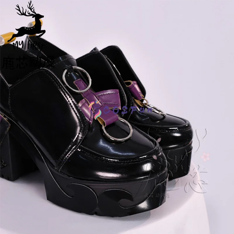 Yidhari High Heel Shoes Boots Game Zenless Zone Zero Halloween Party Costume Props Accessories Custom COSFun