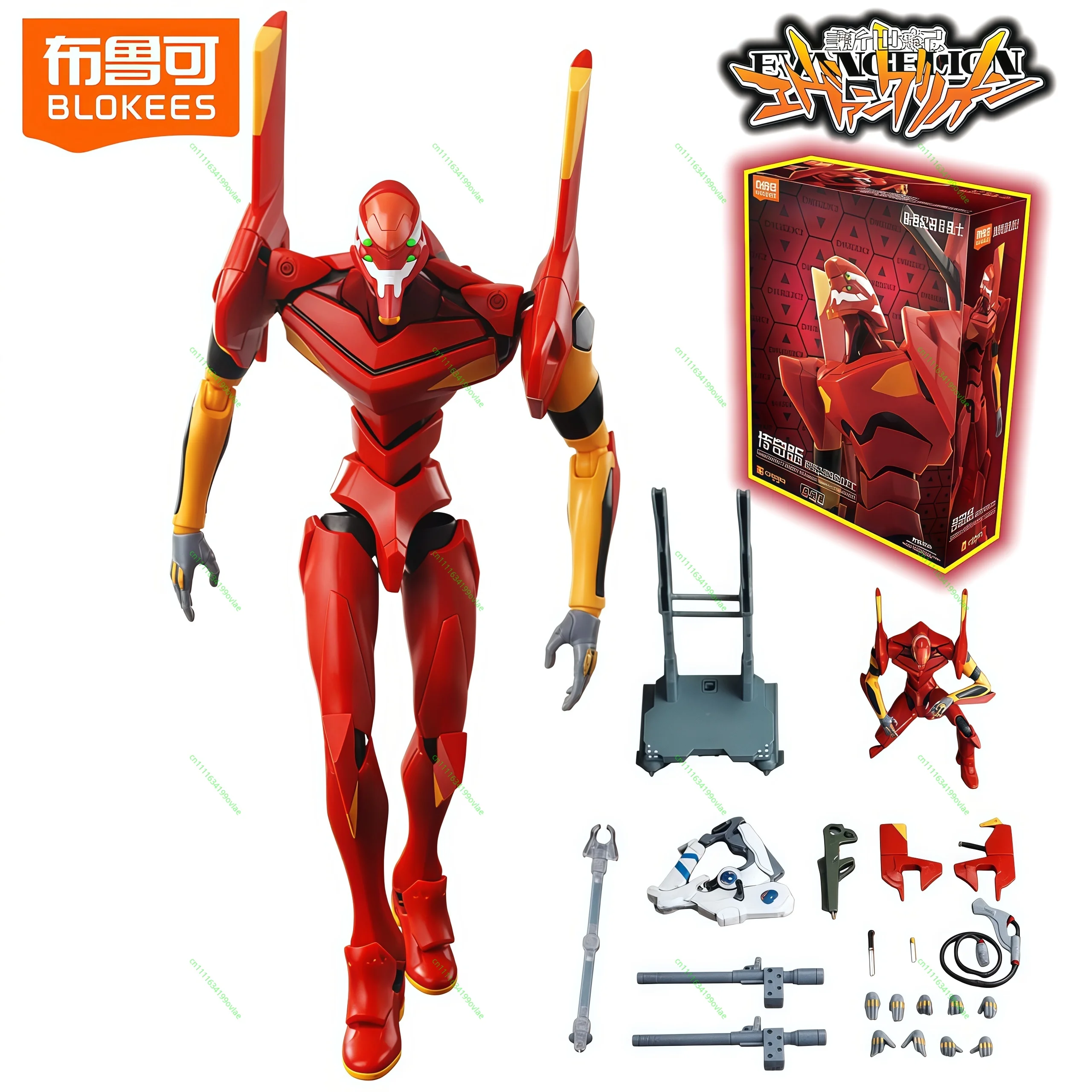 Model Kit Eva 02 - New Original Blokees Legend Series Evangelion