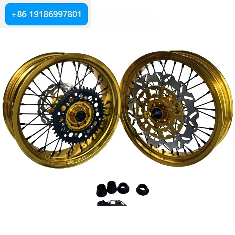 New Hot Arrivals 17''  Supermoto Wheel Sets for 125-530 - EXC SXF