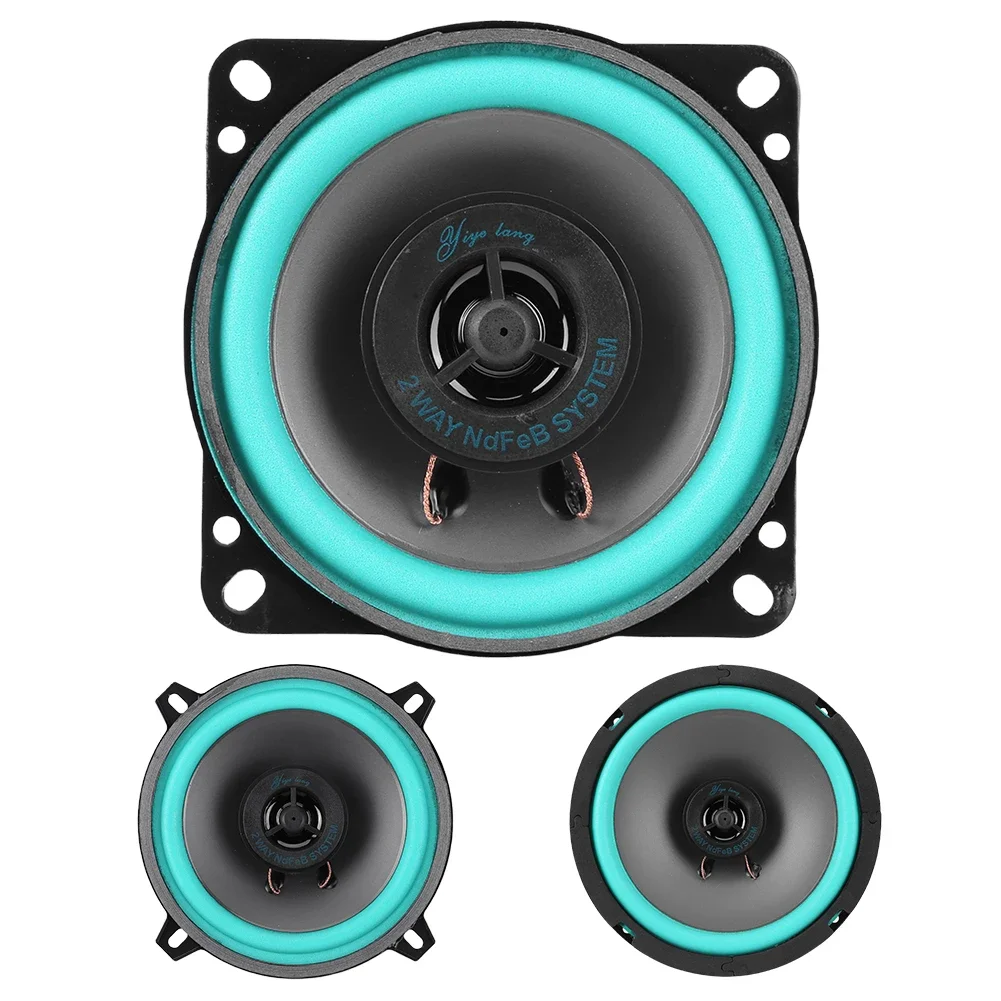 4/5/6 Inch Universal Car Speaker 100W/160W Car Audio Music Stereo 12V Full Range Speaker Sensitivity 92dB Car Subwoofer Stereo