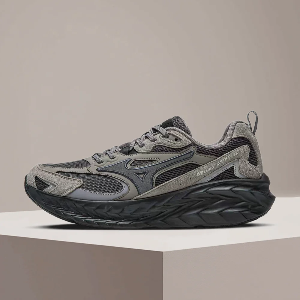 Mizuno ASTRO LS UnisexThin Stripe GrayLow-Top Runners – Vintage Casual Athletic Style, Breathable & Versatile Comfort D1GH252102