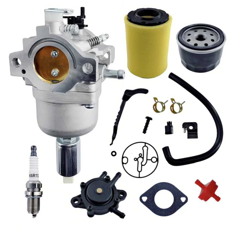 

Carburetor Kit for John Deere LA115 LA105 LA110 Troy Bilt Pony 42-in Riding Lawn Tractor 13WM77KS011, 15.5HP/17.5HP 500cc Engine