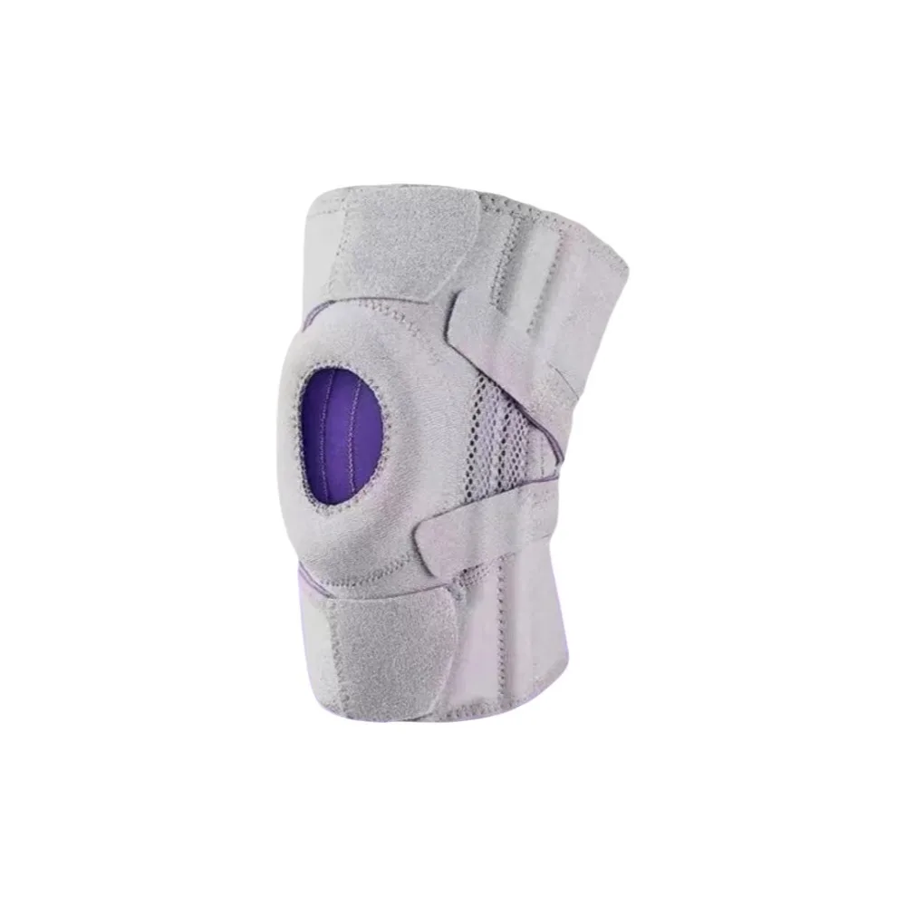 

Decompressive Adjustable Kneepad Non-slip with Support Strip Knee Brace Breathable Silicone Protection Patella Protector