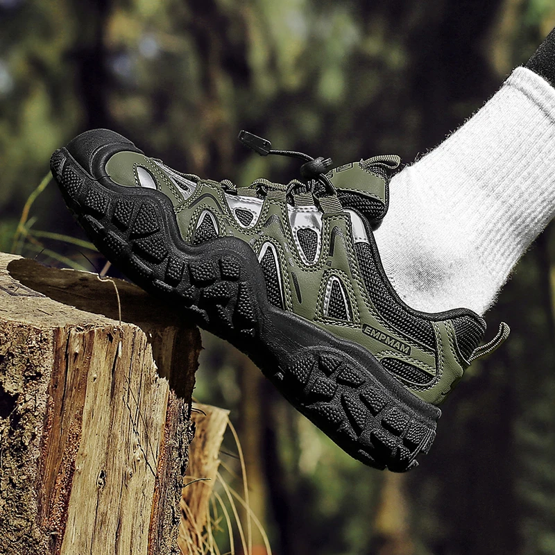 

Men's Outdoor Hiking Shoes, Sports Casual Shoes, Non-Slip Wear-Resistant Couple-Style Outdoor Sports Running Shoes