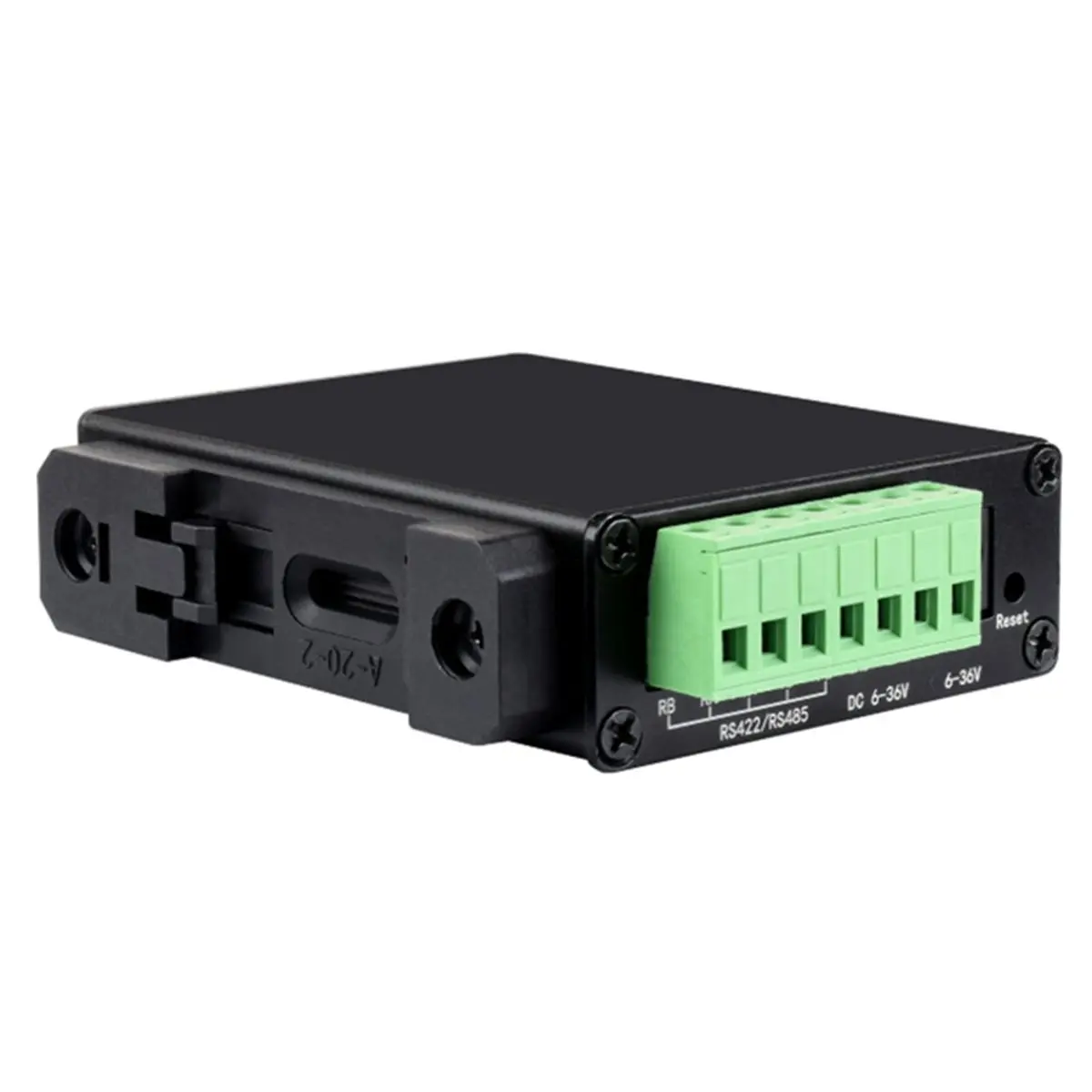 AA80  Rail-Mount Serial Server RS232/485/422 to RJ45 Ethernet Module IP to Serial Modbus Gateway MQTT Gateway
