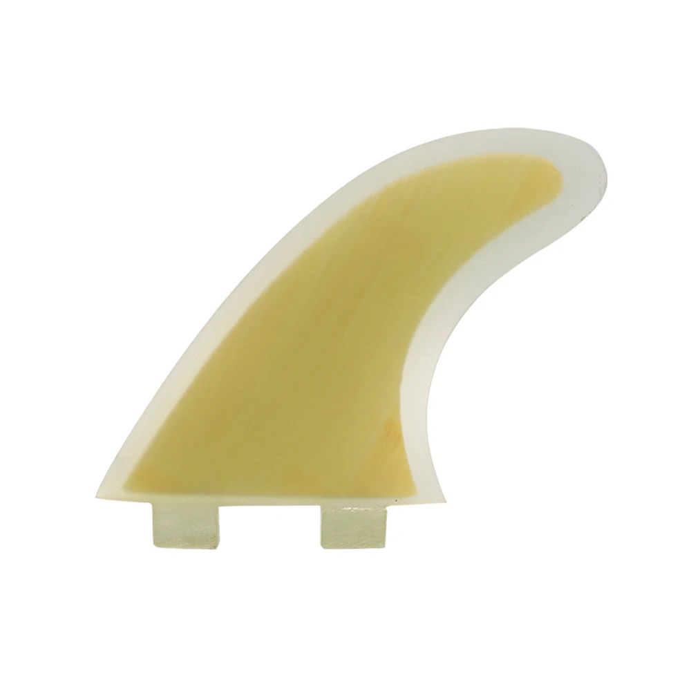 Surf Fins Double Tabs Fins Surfboard Fin Bamboo Core Fibreglass Fins Water Sport