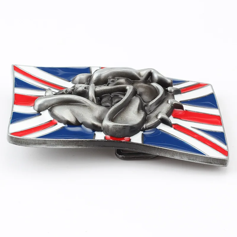 Britische Flagge Bulldog Gürtel Schnalle