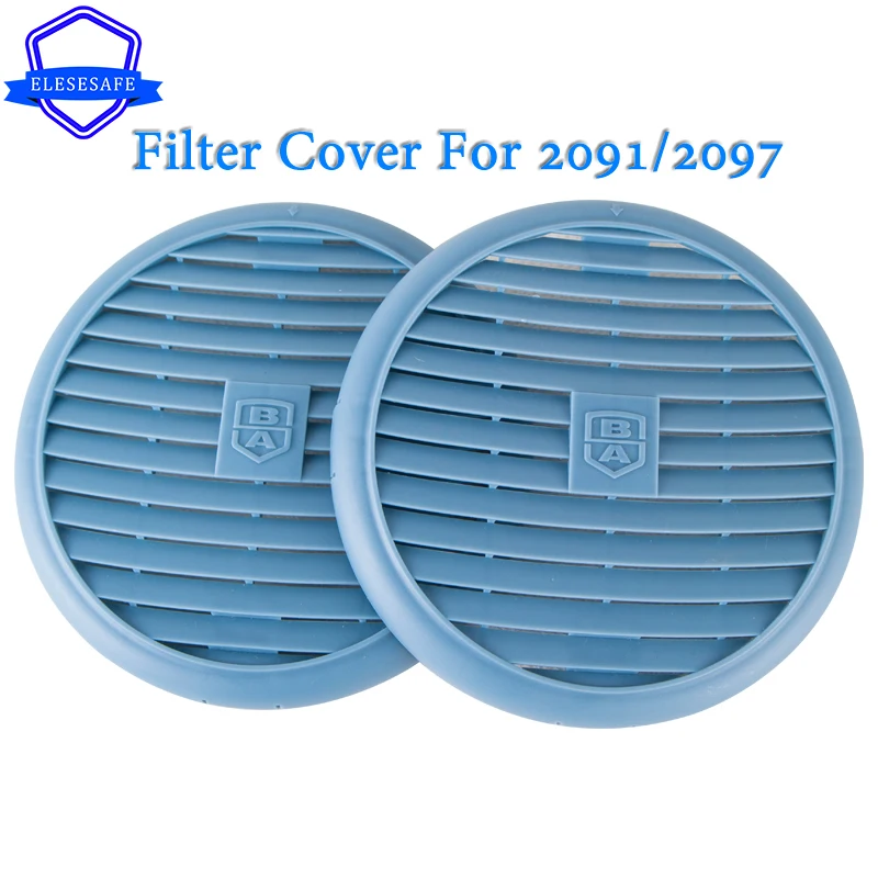 2Pcs Waterproof Filter Cap For Filter 2091 2096 2097 2291 Round Filter Cover Protect The Filter from Spark Oil For 6800/6200