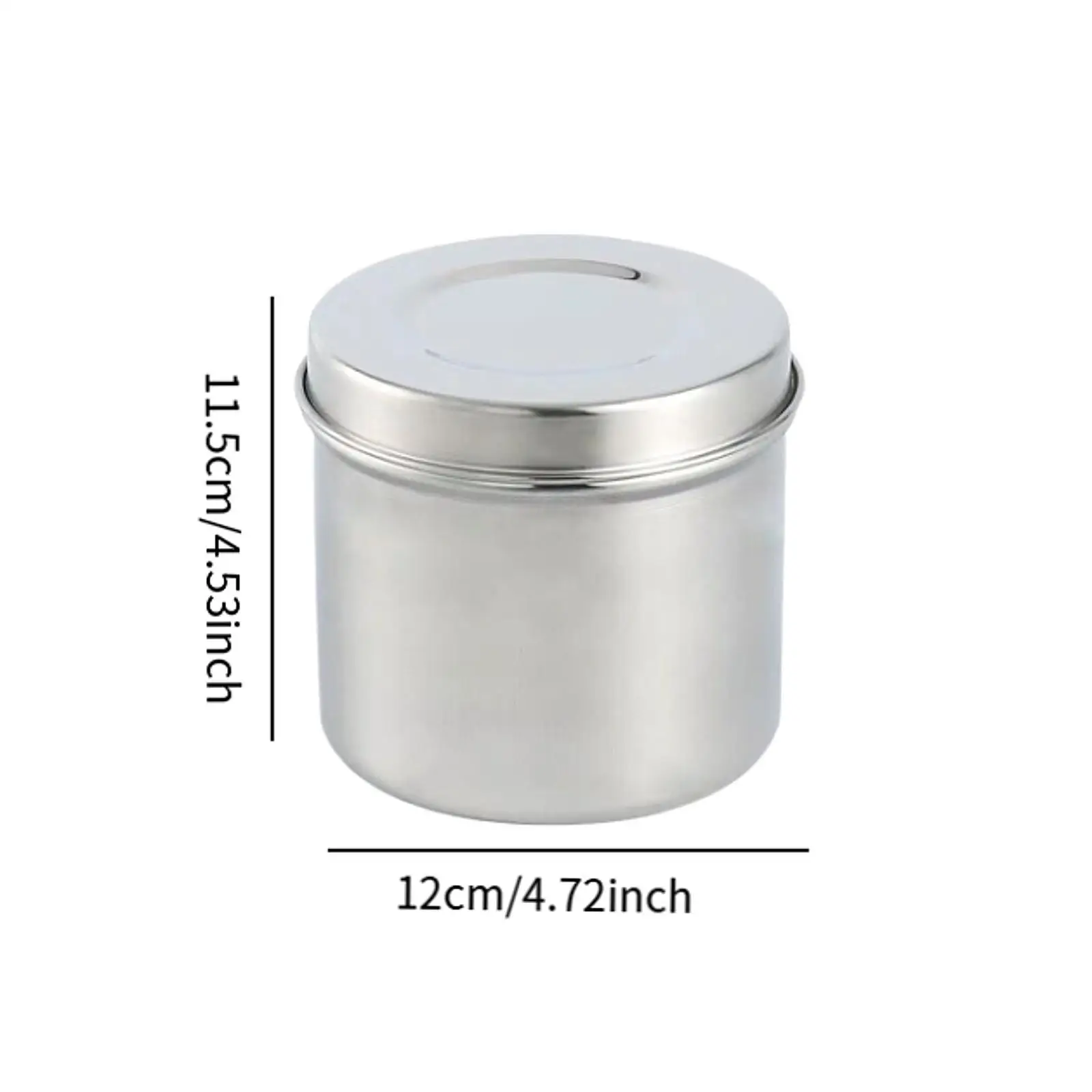 Stainless Steel Medical Ointment Jar Cotton Balls Holder Professional with Lid Cotton Balls Dispenser for Professional Salon images - 6