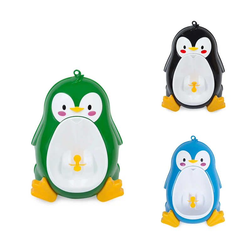 

Baby Boy Potty Toilet Training Penguin Children Stand Vertical Urinal Boys Pee Infant Toddler Wall-Mounted