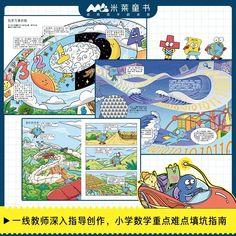 This is mathematics (all 8 volumes) to refine the important knowledge points of elementary school mathematics