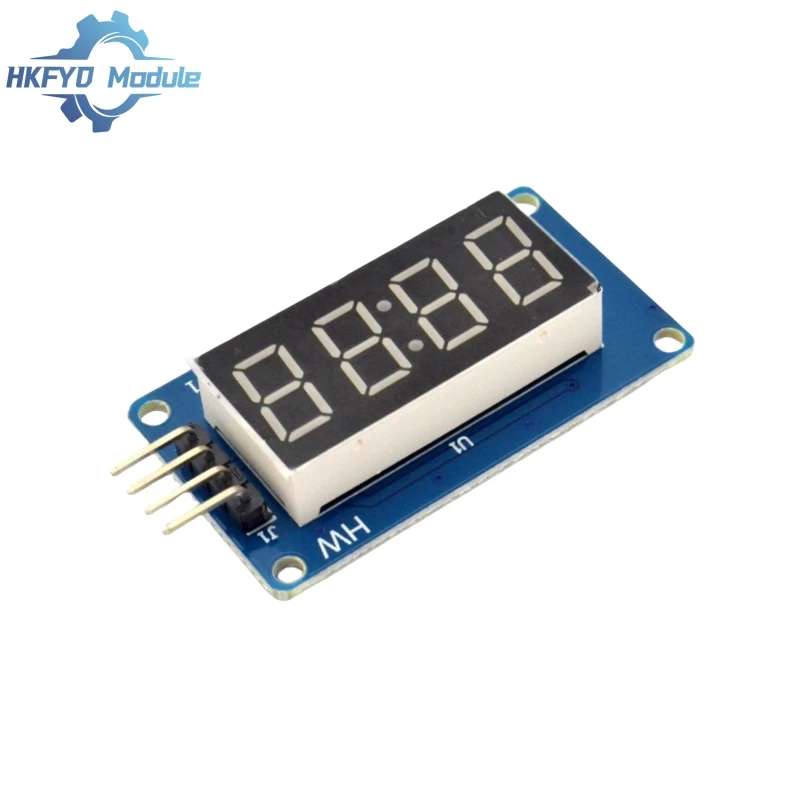 TM1637 LED Display Module For Arduino 7 Segment 4 Bits 0.36Inch Clock RED Anode Digital Tube Four Serial Driver Board Pack