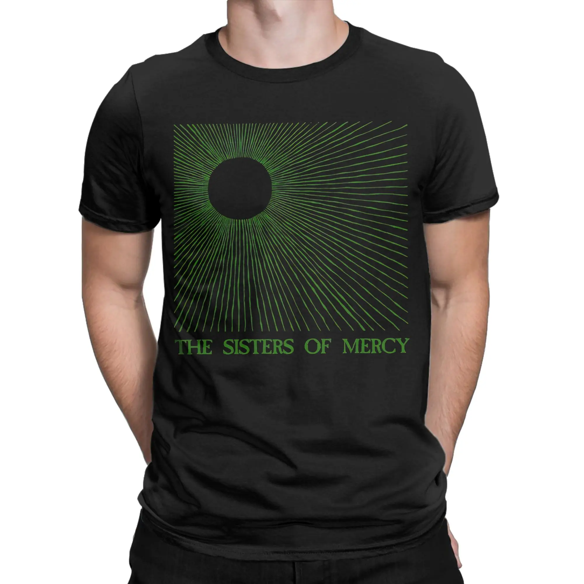 The Temple of Love Novelty 100% Cotton T-Shirt The Sisters Of Mercy Tops Tees For Men