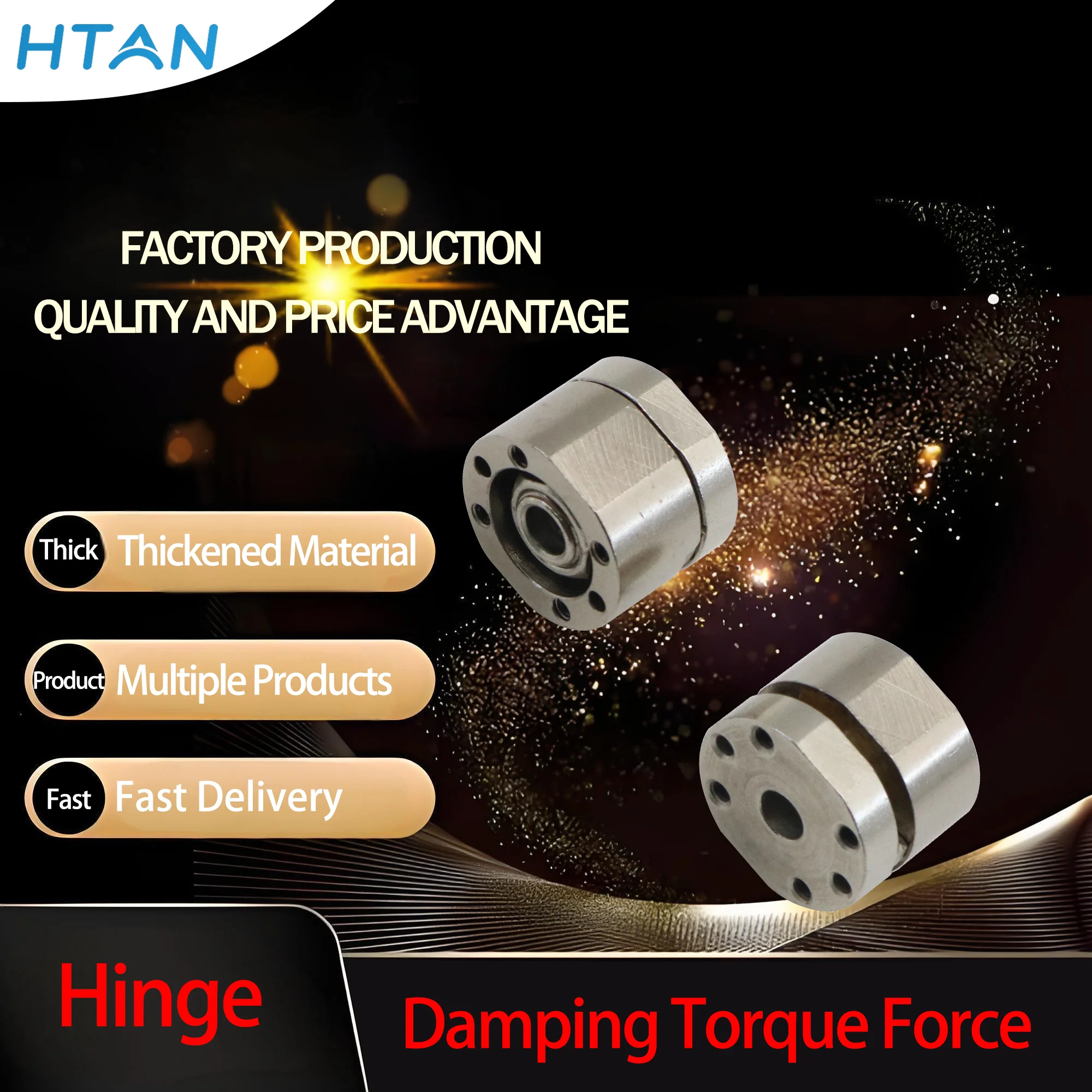 Bidirectional 180 ° Rotating Disc-Shaped Cylindrical Bearing With Arbitrary Positioning And Damping Hinge