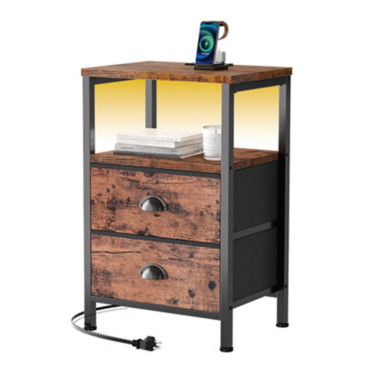The Factory Hot-selling Custom Sofa Side Table With USB Fast Setup and Clean Versatile & Convenient End Table