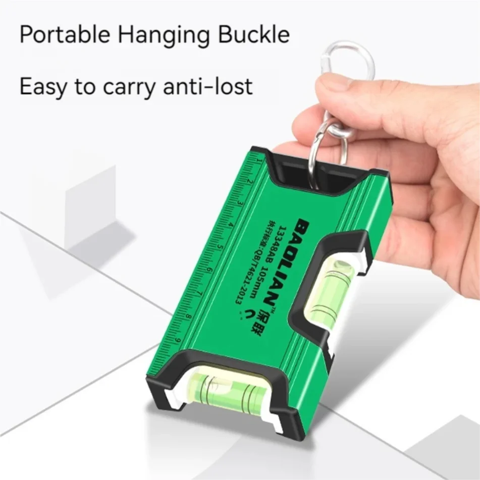 미니 디지털 각도기 각도 측정기 전자 측정 레벨 경사 테스트 자 길이 100/105mm 알루미늄