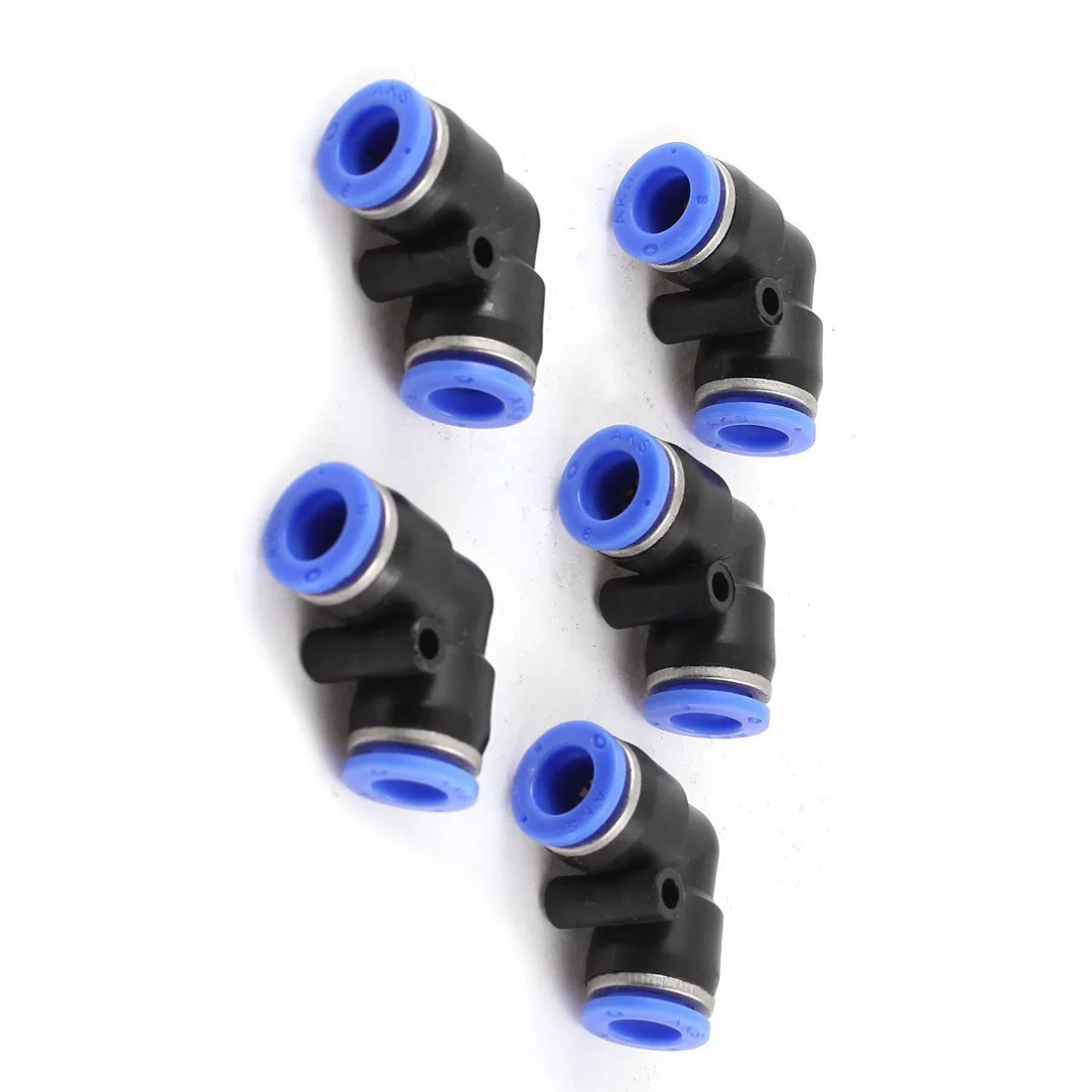 5Pcs 5/16" Elbow Quick Connector Tube Fittings for Water Filter System