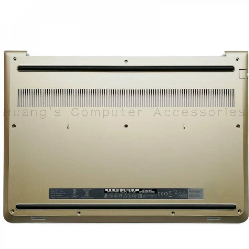 SS+Original Gold D Shell Bottom Base Cover 0T7KGN T7KGN Replacement Lower Housing For Dell Vostro 14 5459 V5459 Laptop