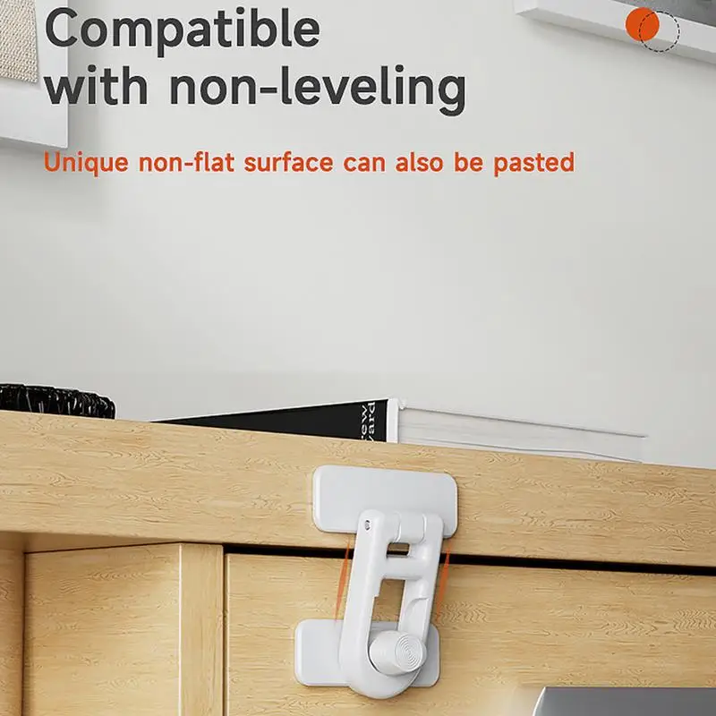 Замок для безопасности детей, защита от защемления рук, замки для ящиков шкафа, пластиковая белая, черная пряжка для детей, защита детей