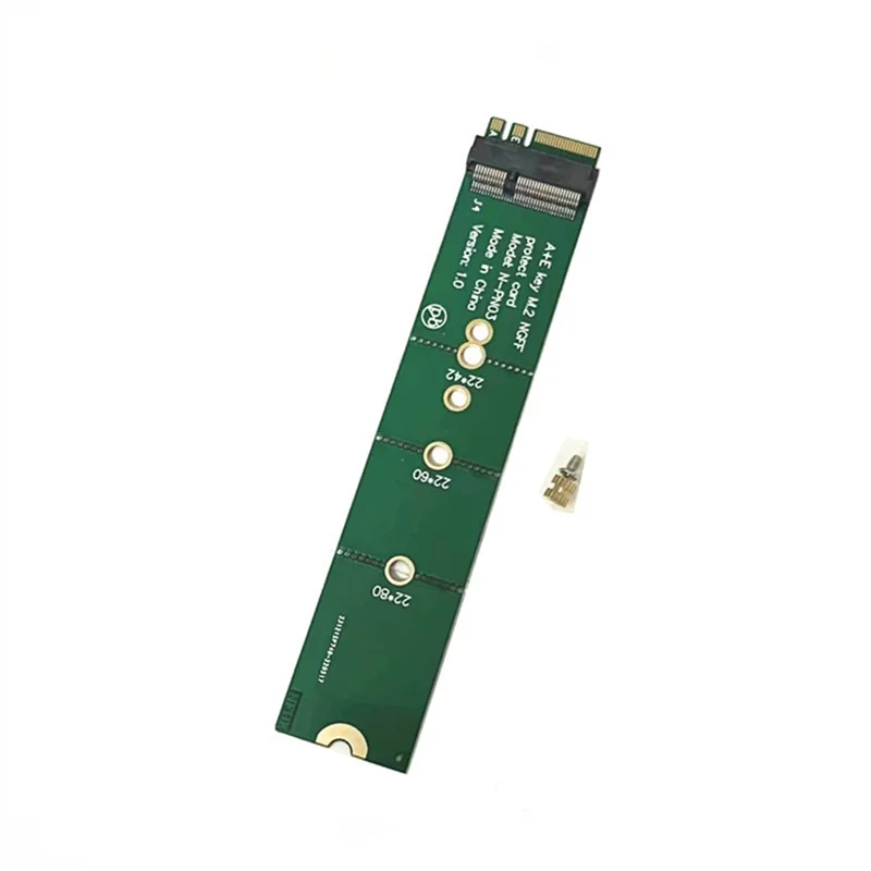 Wifi Wireless Card Extension Adapter Protection Card Network Card For A+E Key E-Key M.2 NGFF Multi-Functional Network Card-N35R