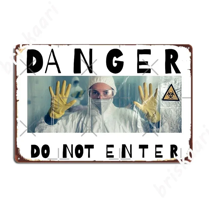 Danger Zone Do Not Enter Metal Sign Vintage pub Garage Wall Decor pub Tin sign Poster