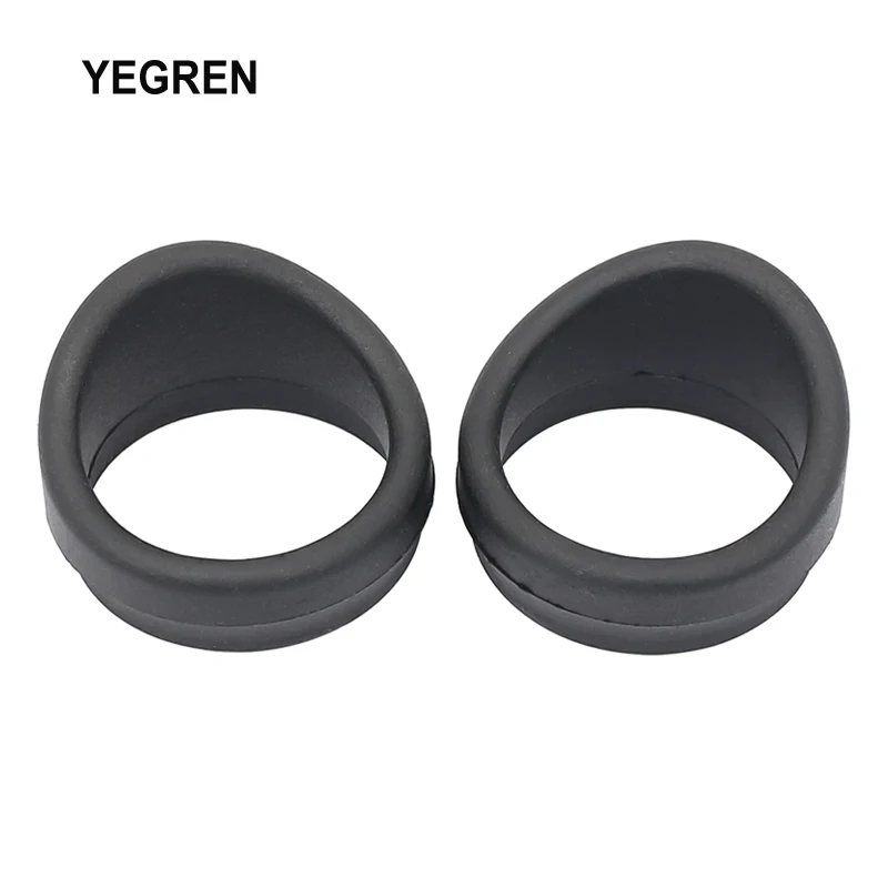 One Pair Eyepiece Eye Cups Rubber Eye Guards Caps for Stereo Microscope Inner Diameter 33 mm Accessories Parts