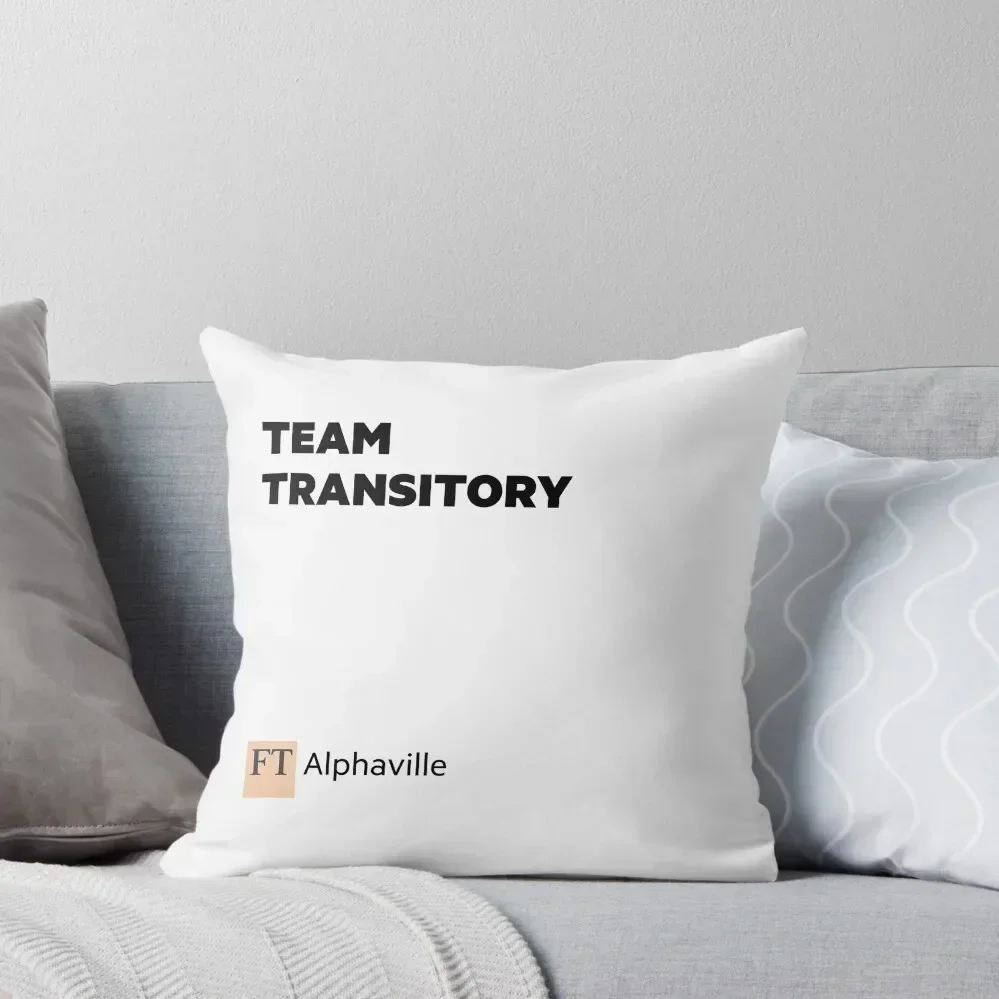 

Team Transitory Throw Pillow Pillowcases Bed Cushions Elastic Cover For Sofa Custom Cushion christmas cushions covers pillow