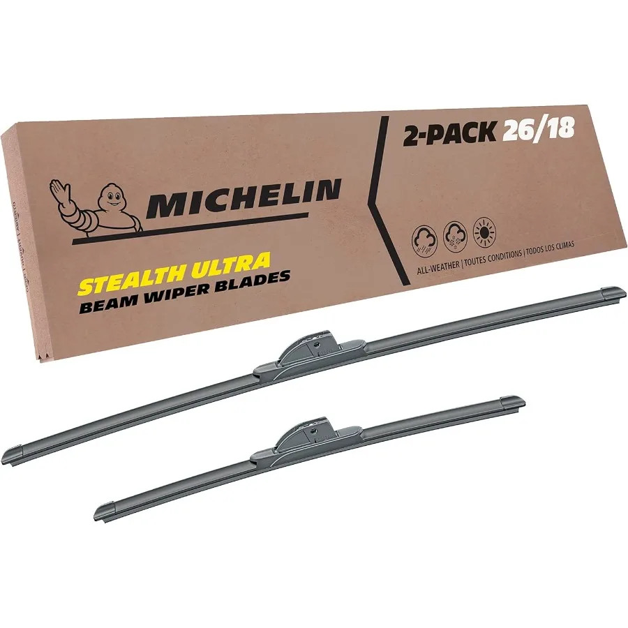 

192618SUBA Stealth Ultra Twin Pack 26 18 inch Wiper Blade for Select Honda Kia Jeep Lexus Chevrolet Nissan Mitsubishi Volkswa