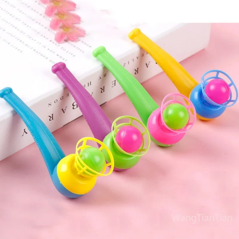 Plastic Pipe Blowing Ball Kids Toys Outdoor Games Balance Training Educational Toys Learning Toys for Children Funny Gifts