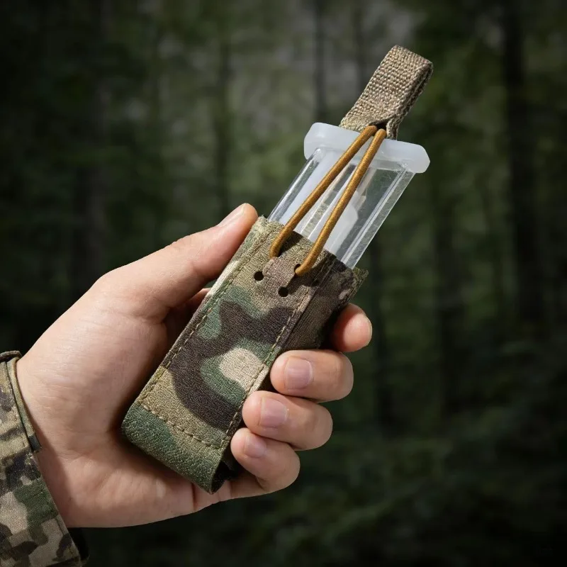 Tactical Single Magazine Pouch Camo Molle Mag for Airsoft Hunting Military Outdoor Shooting Wargame Sports Waist Bag 9mm Pouches - view 2