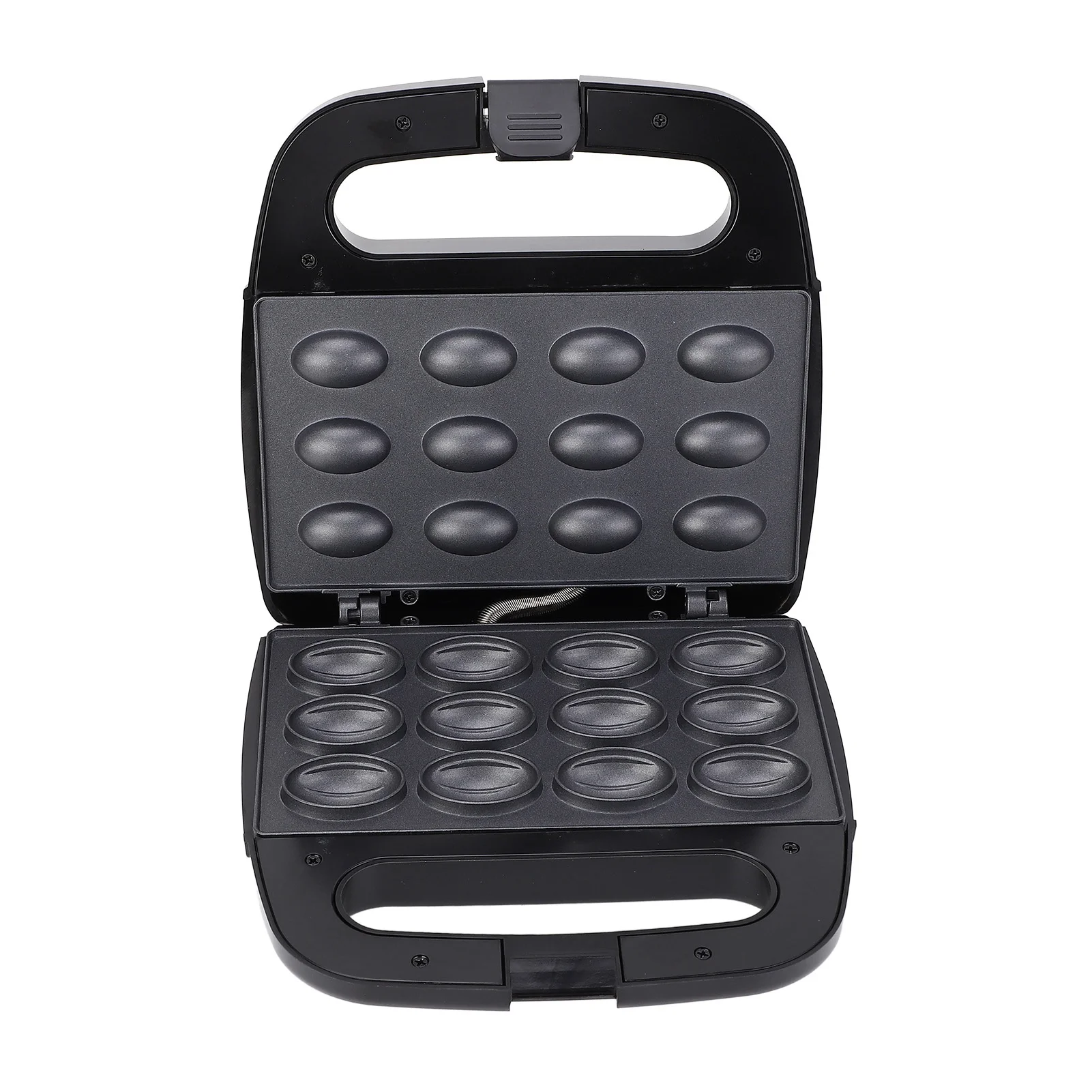 

Домашняя машина для приготовления печенья из грецкого ореха, электрическая 12-форма с антипригарным покрытием, двухсторонняя форма для орешки с подогревом