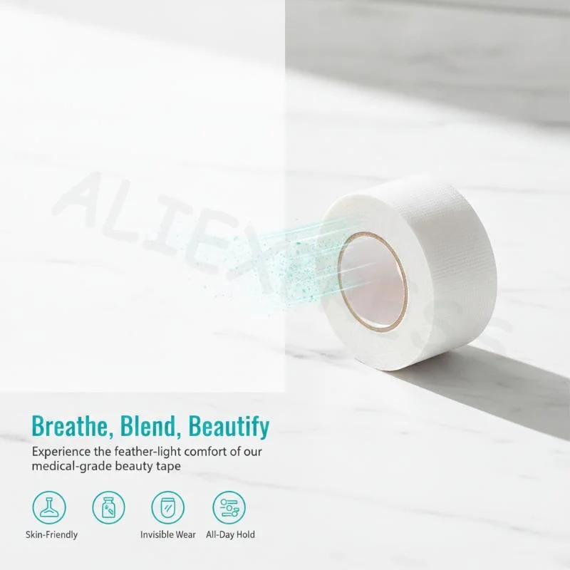 Professional Cosplay Makeup Facial Tape 8M/Roll PE Breathable Wrinkle Lifting Invisible Face Shaping Tape