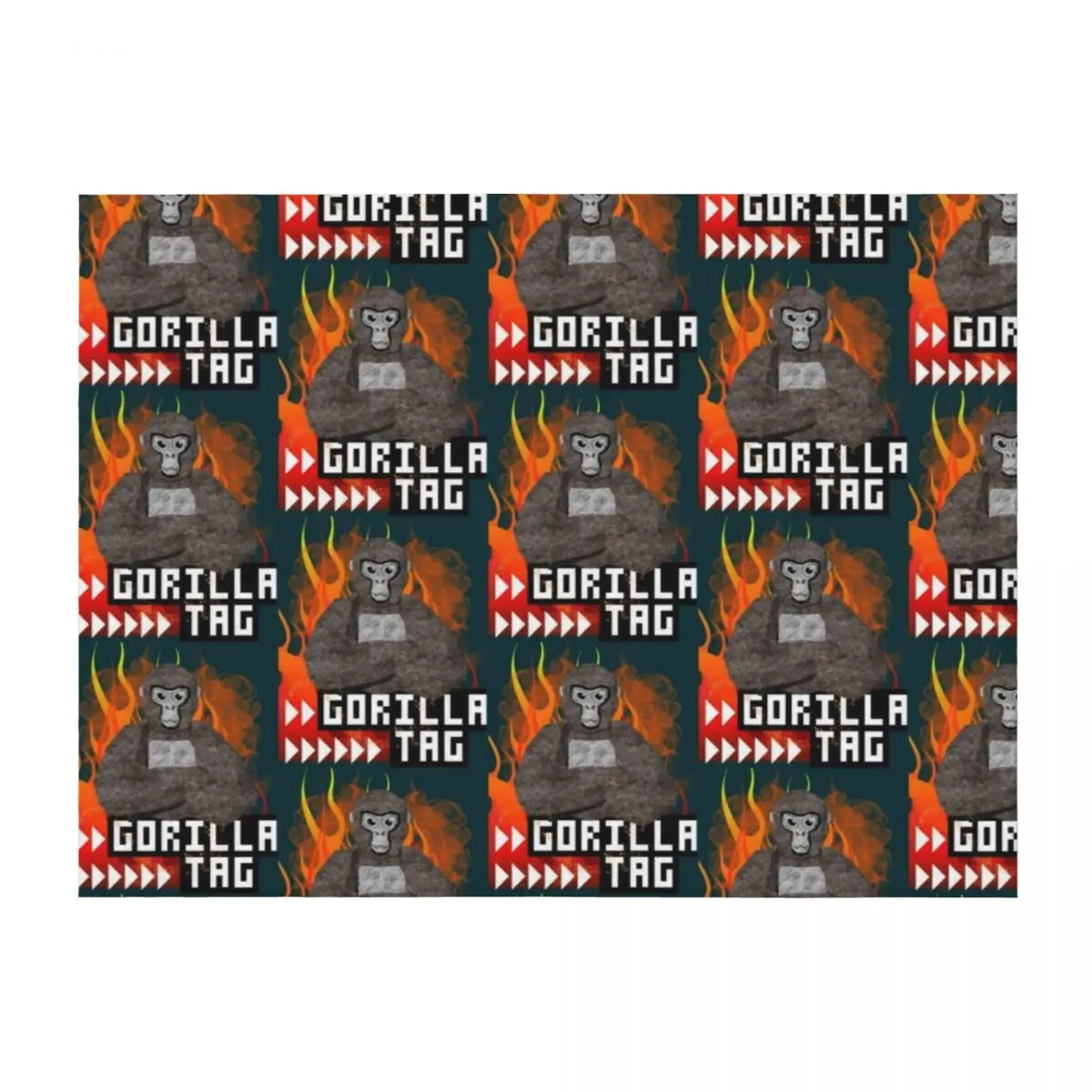 

Gorilla Tag - Gorilla Tag Pfp Maker Classic Throw Blanket Loose Beach Flannel Fabric Blankets