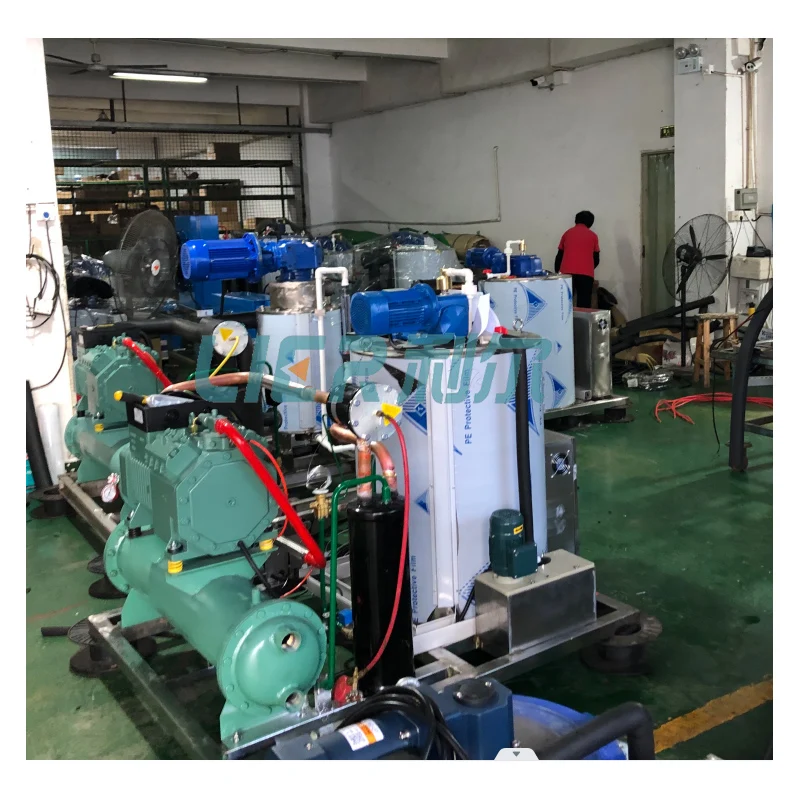 Brine Water Flake Ice System 2t 3t 5t sus316L Ice Generator