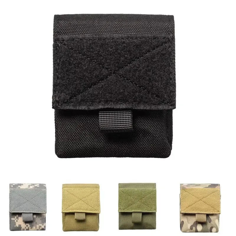Tactical Molle Pouch Utility EDC Gadget Gear Bag Cigarette Pouch Holde Nylon high quality pouch Belts can be worn multicolor